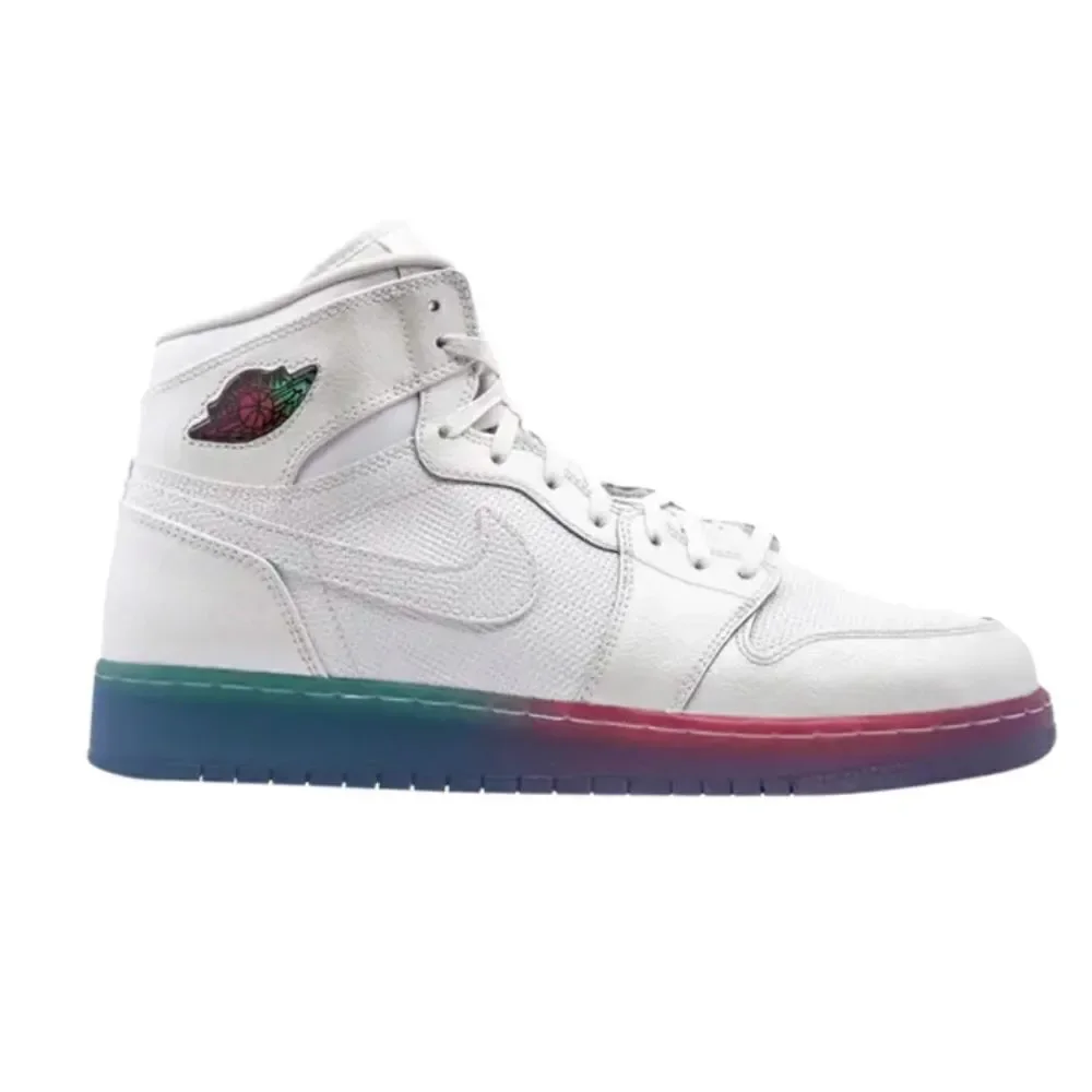 Air Jordan 1 high premium gradient sole rainbow gum Women’s 8/girls youth 6.5